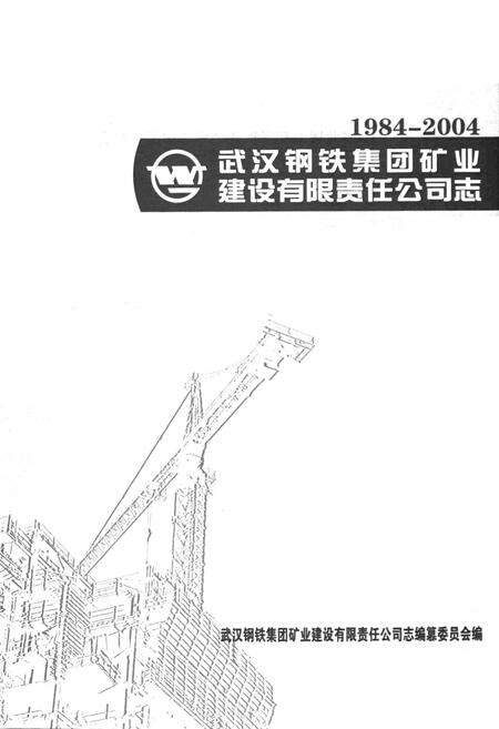 《武汉钢铁集团矿业建设有限责任公司志(1984~2004)》.pdf电子版_湖北省志预览图1
