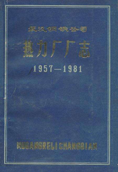 《《武汉钢铁公司热力厂厂志》(1957-1981)》.pdf电子版_湖北省志缩略图
