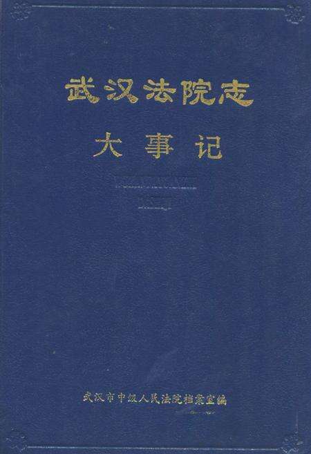《武汉法院志(大事记)》.pdf电子版_湖北省志缩略图