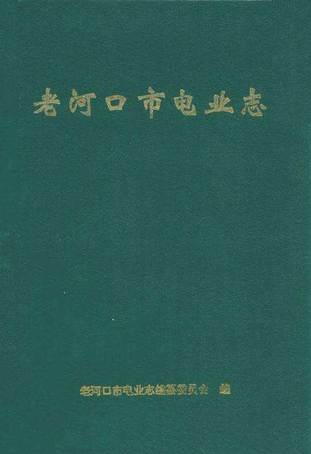《《老河口市电业志》》.pdf电子版_湖北省志缩略图