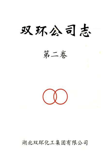 《双环公司志第二卷》.pdf电子版_湖北省志预览图1