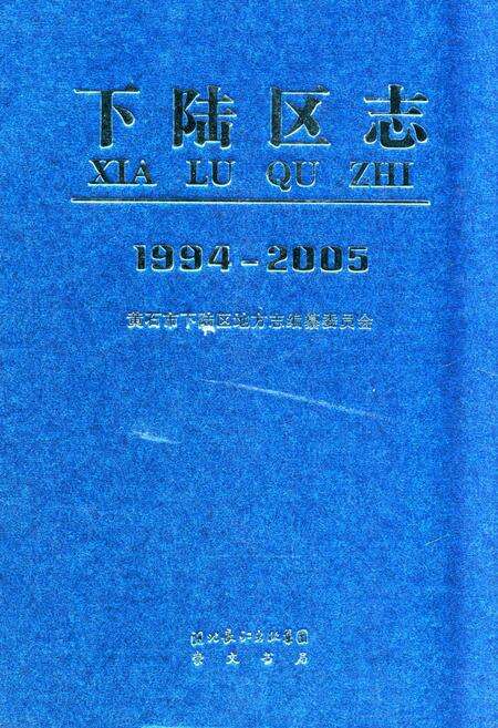 《《下陆区志(1994-2005)》》.pdf电子版_湖北省志缩略图