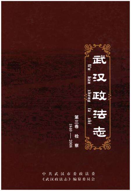 《武汉政法志 第三卷 检察1840-2008》.pdf电子版_湖北省志缩略图