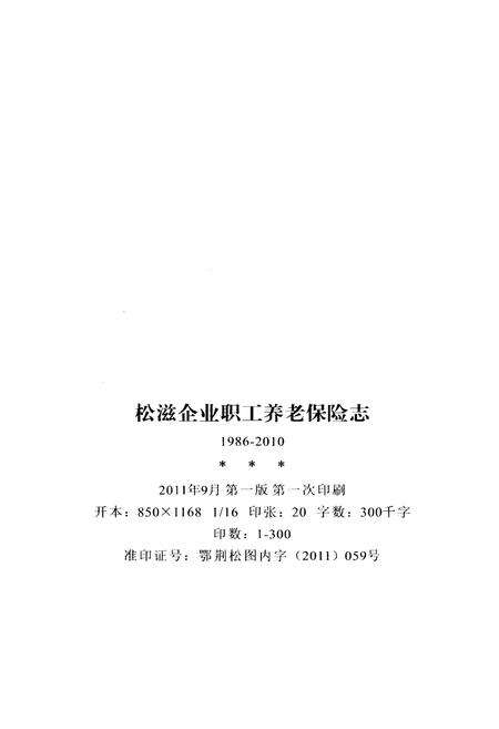 《松滋企业职工养老保险志1986-2010》.pdf电子版_湖北省志预览图2