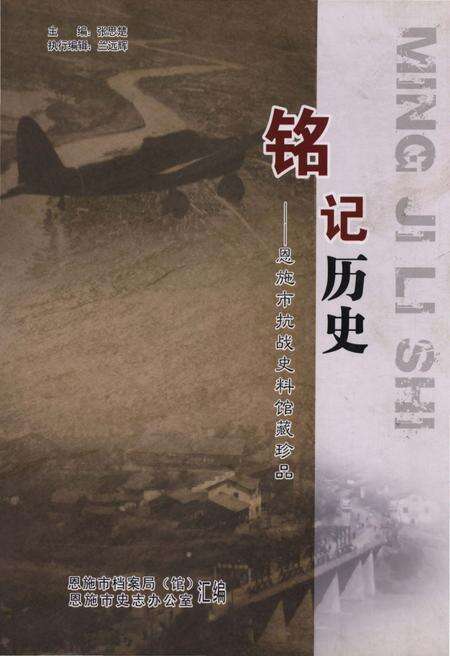 《铭记历史——恩施市抗战史料馆藏珍品》.pdf电子版_湖北省志缩略图