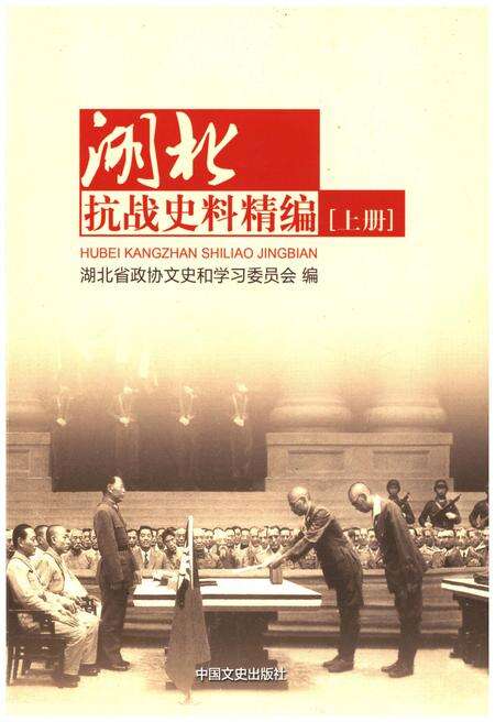 《湖北抗战史料精编 上册》.pdf电子版_湖北省志缩略图
