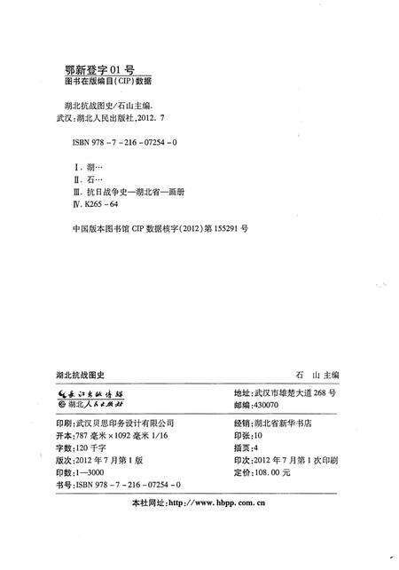 《湖北抗战图史》.pdf电子版_湖北省志预览图2