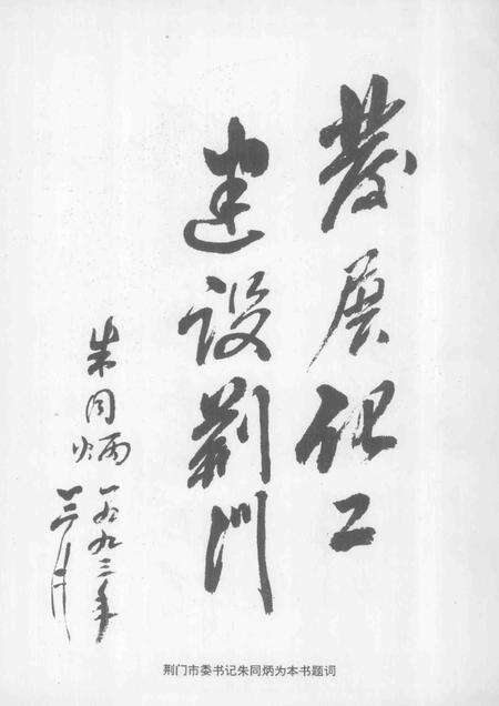 《荆门市化工总厂  十年大事记》.pdf电子版_湖北省志预览图3