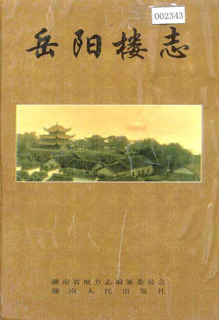《岳阳楼志》.pdf电子版_湖南省志缩略图