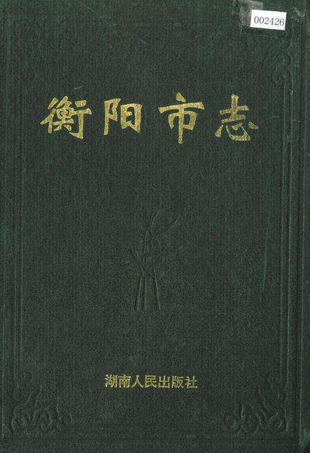 《衡阳市志（上）》.pdf电子版_湖南省志缩略图