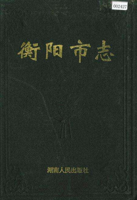 《衡阳市志（下）》.pdf电子版_湖南省志缩略图