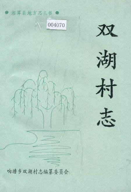 《双湖村志》.pdf电子版_湖南省志缩略图