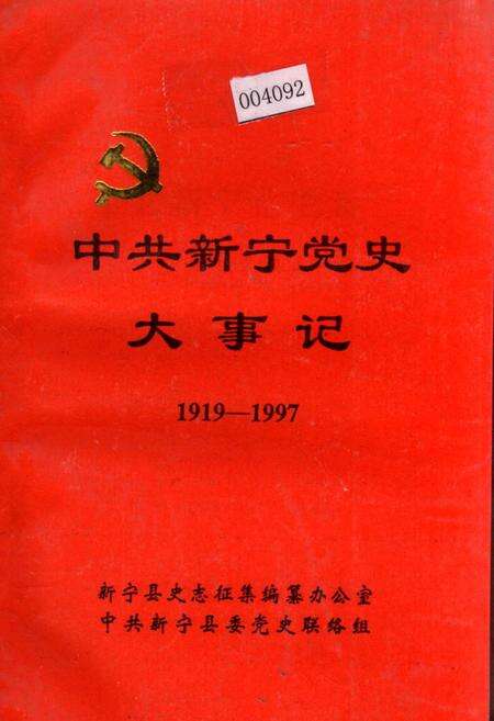 《中共新宁党史大事记》.pdf电子版_湖南省志缩略图