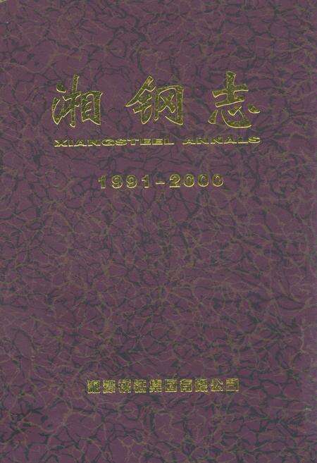 《湘钢志(1991-2000)》.pdf电子版_湖南省志缩略图