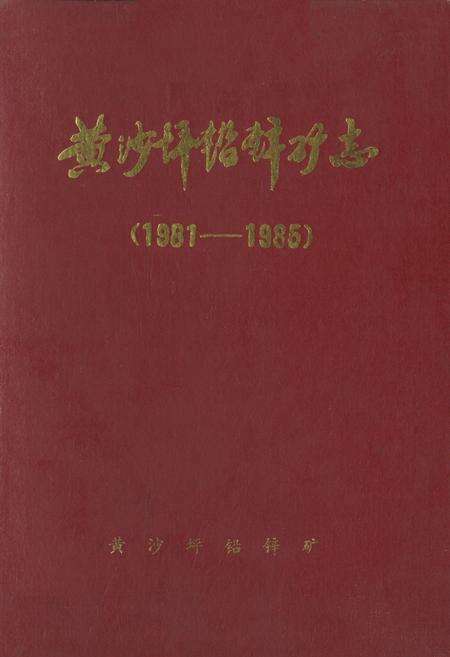 《《黄沙坪铅锌矿志(1981-1985)》》.pdf电子版_湖南省志缩略图