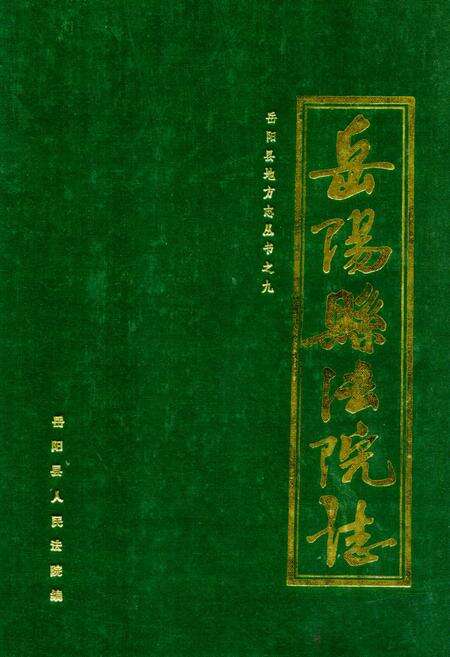 《《岳阳县法院志》》.pdf电子版_湖南省志缩略图