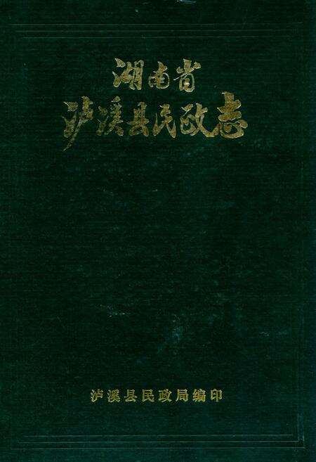 《《湖南省泸溪县民政志(1912-1983)》》.pdf电子版_湖南省志缩略图
