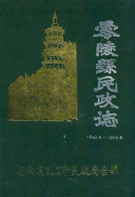 《《零陵县民政志》(1840年-1984年)》.pdf电子版_湖南省志缩略图