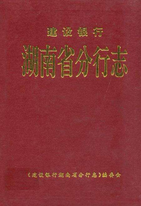 《建设银行湖南省分行志》.pdf电子版_湖南省志缩略图