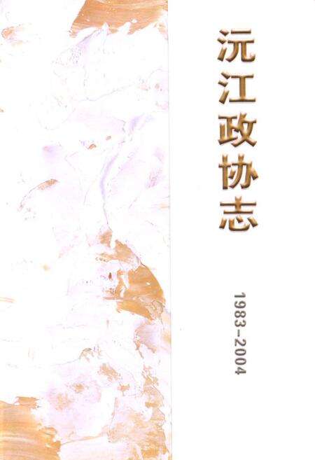 《《沅江政协志(1983-2004)》》.pdf电子版_湖南省志预览图1