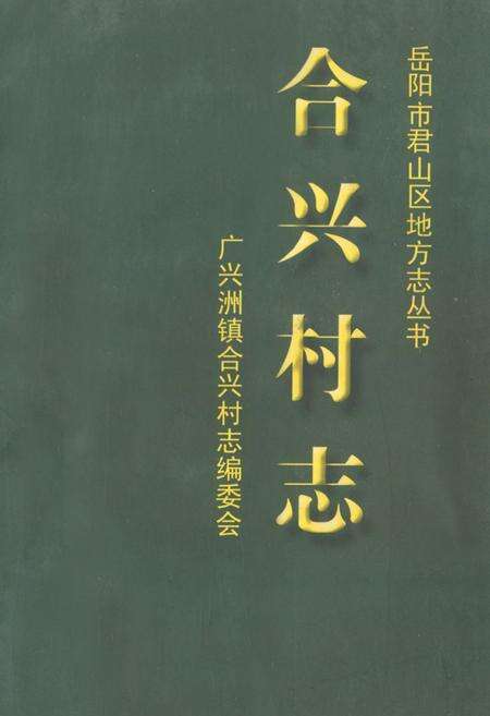 《合兴村志》.pdf电子版_湖南省志缩略图