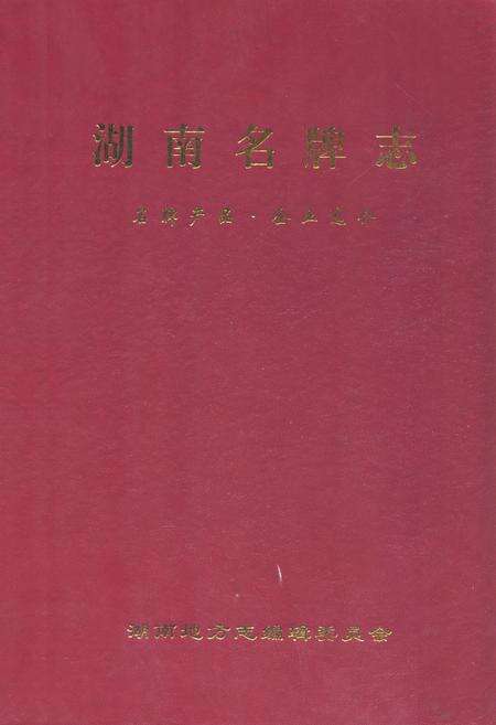 《湖南名牌志》.pdf电子版_湖南省志缩略图