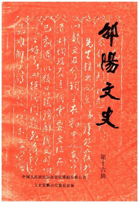 《邵阳文史 第十六辑》.pdf电子版_湖南省志缩略图