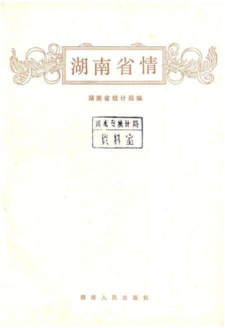 《湖南省情》.pdf电子版_湖南省志预览图1