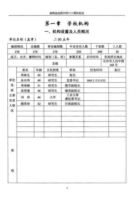 《湖南省地质中学六十周年校志》.pdf电子版_湖南省志预览图5