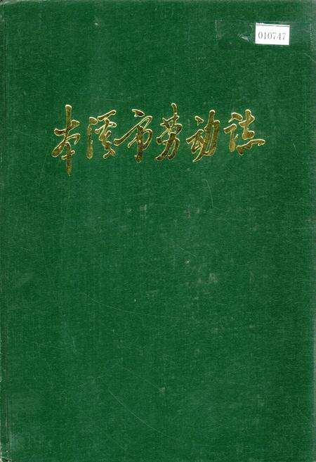 《本溪市劳动志》.pdf电子版_辽宁省志缩略图