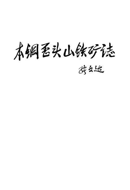 《本钢歪头山铁矿志》.pdf电子版_辽宁省志预览图4