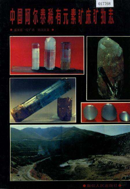 《中国阿尔泰稀有元素矿床矿物志》.pdf电子版_其他志缩略图