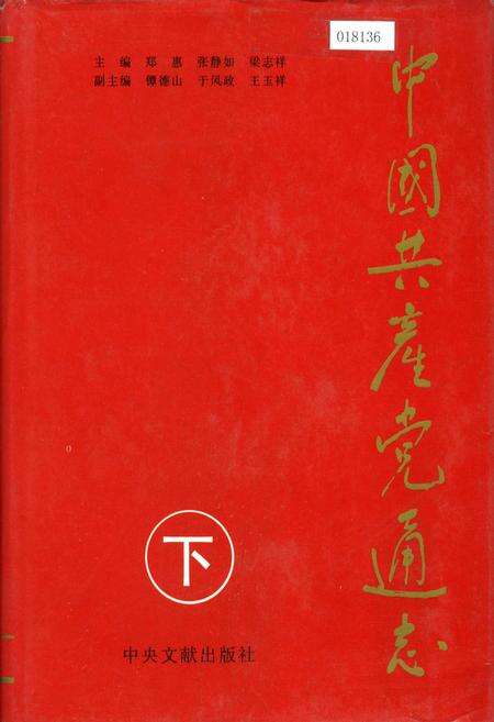 《中国共产党通志下》.pdf电子版_其他志缩略图