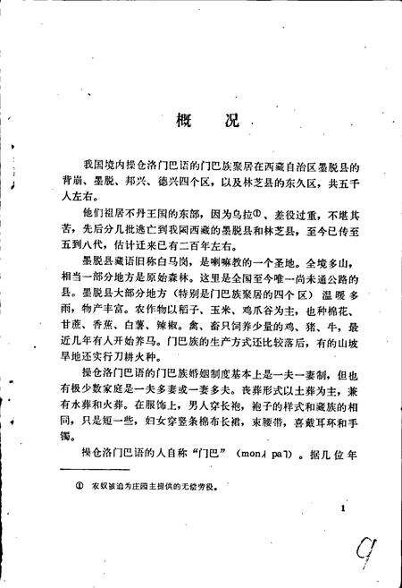 《中国少数民族语言简志仓洛门巴语简志》.pdf电子版_其他志预览图5