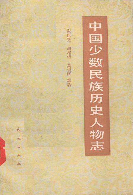 《中国少数民族历史人物志》.pdf电子版_其他志缩略图
