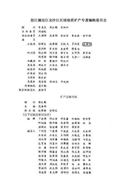 《怒江、澜沧江、金沙江区域矿产志(上册)》.pdf电子版_其他志预览图4