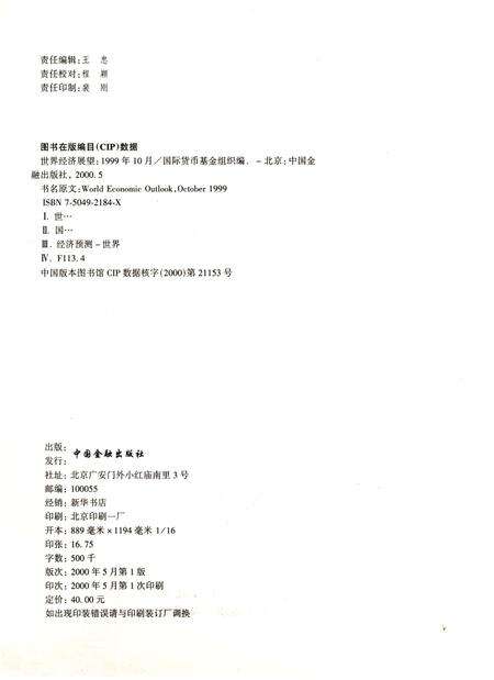 《世界经济展望1999年10月》.pdf电子版_其他志预览图2