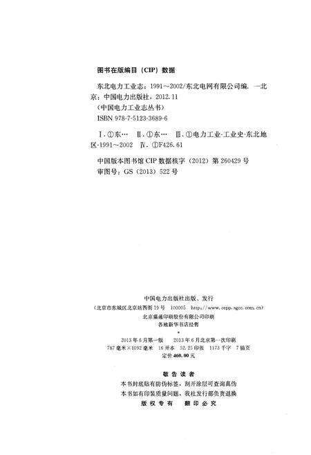 《东北电力工业志 1991-2002》.pdf电子版_其他志预览图2