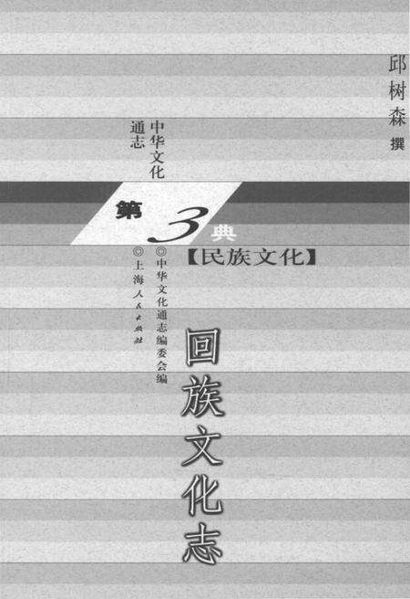 《中华文化通志 第3典 民族文化 回族文化志》.pdf电子版_其他志预览图1