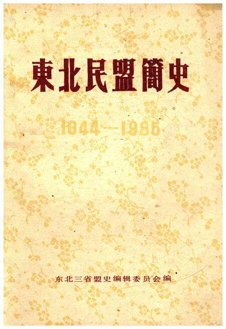 《东北民盟简史 1944-1986》.pdf电子版_其他志缩略图