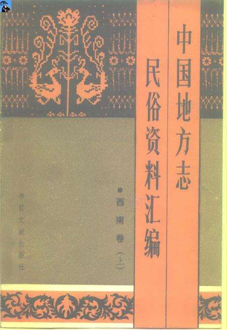 《中国地方志民俗资料汇编西南卷上》.pdf电子版_其他志缩略图