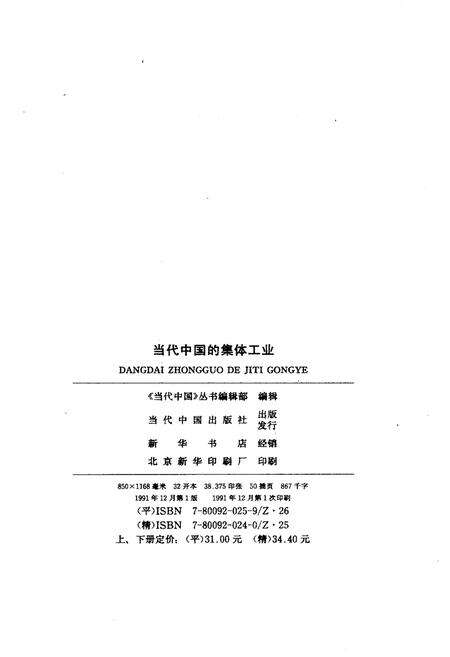 《当代中国的集体工业 下》.pdf电子版_其他志预览图2