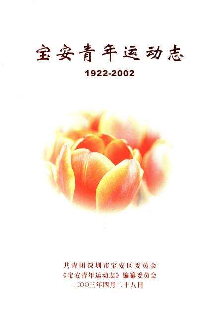《宝安青年运动志 1922-2002》.pdf电子版_其他志预览图1