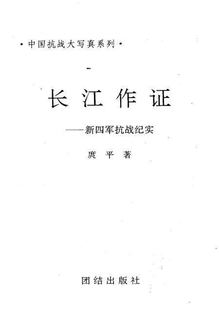 《新四军抗战纪实》.pdf电子版_其他志预览图1