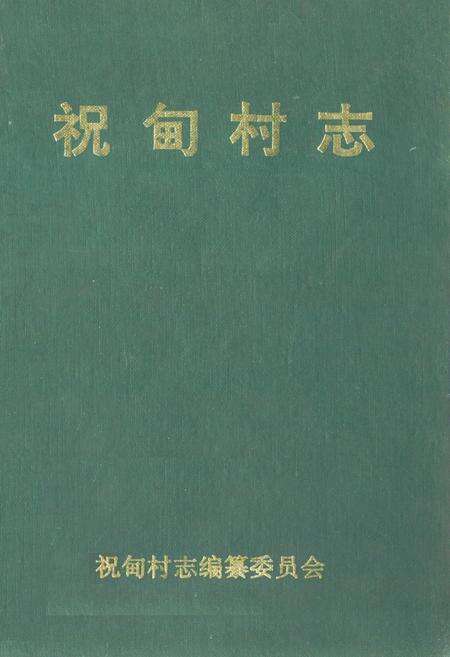 《祝甸村志》.pdf电子版_山东省志缩略图
