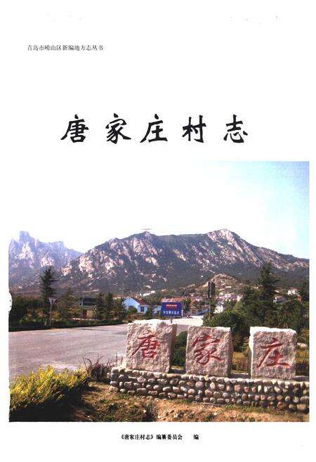 《唐家庄村志》.pdf电子版_山东省志预览图1