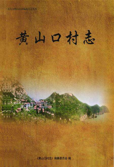 《黄山口村志》.pdf电子版_山东省志预览图1