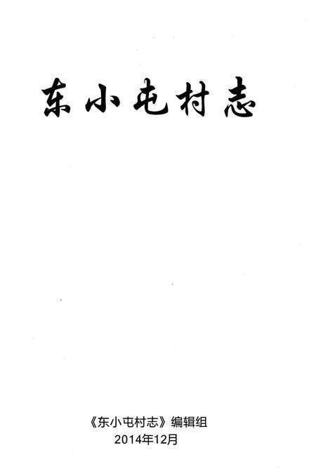 《东小屯村志》.pdf电子版_山东省志预览图2