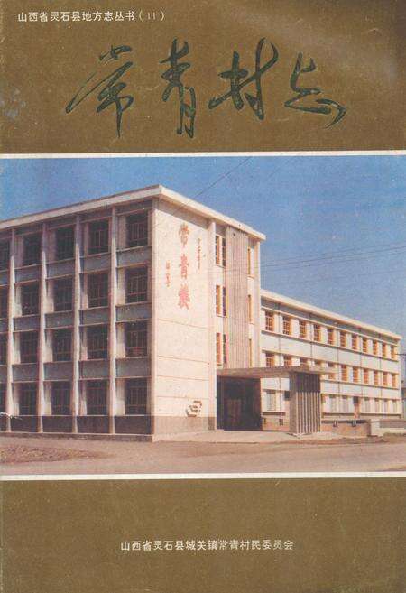《常青村志》.pdf电子版_山西省志缩略图
