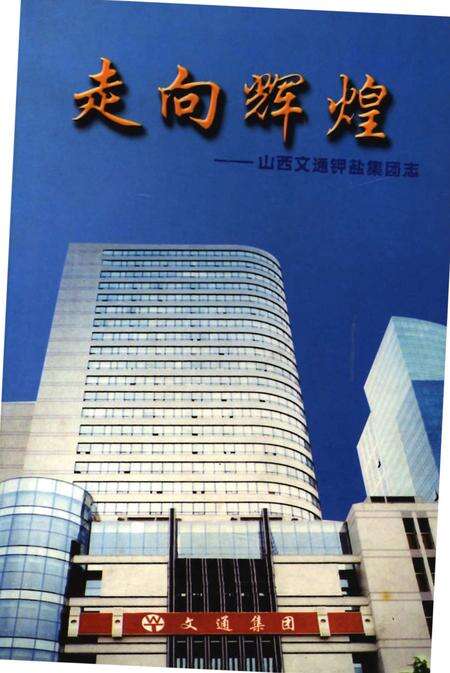 《走向辉煌-山西文通钾盐集团志》.pdf电子版_山西省志缩略图
